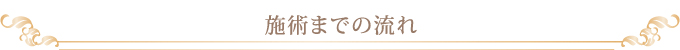 施術までの流れ
